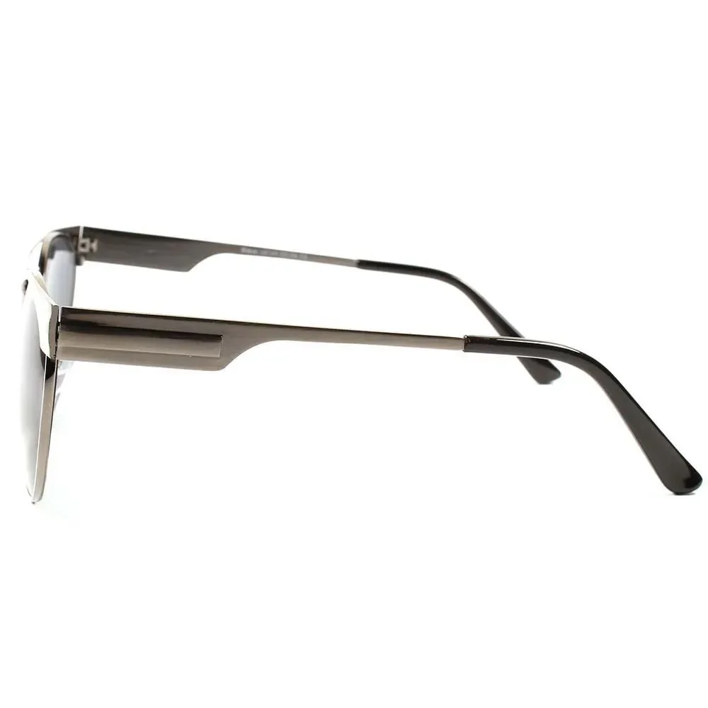 New Fashion Old School Round Hipster Womens Mens Silver Frame Sunglasses B3